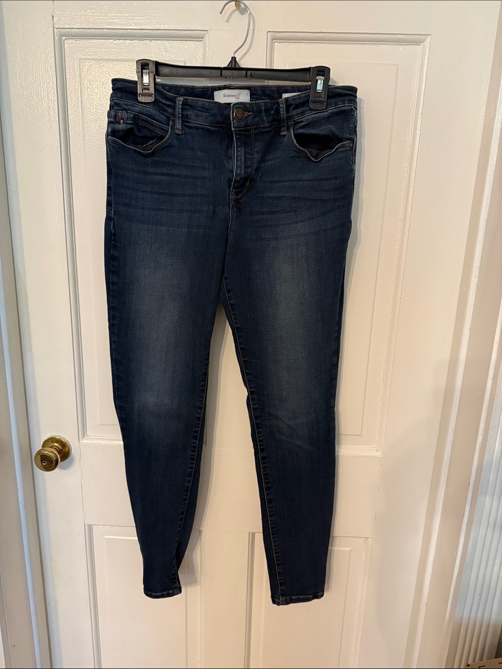 Skinnygirl Navy Blue Skinny Jeans